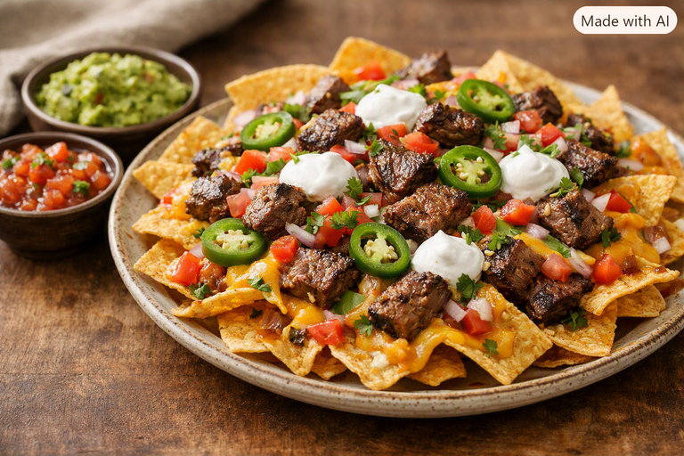 Steak Nachos: The Ultimate Crispy, Cheesy, Flavor-Packed Recipe