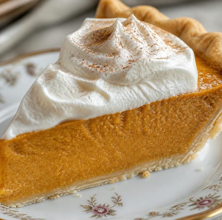 Creamy Pumpkin Pie Recipe