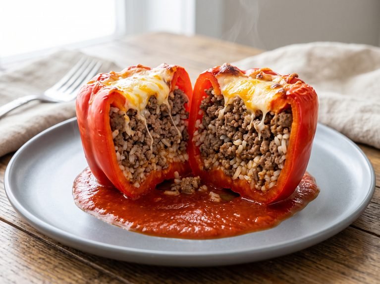 Classic Stuffed Peppers with Ground Beef: The Ultimate Comfort Food