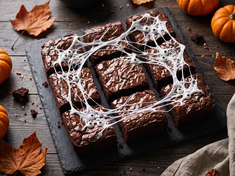 The Ultimate Halloween Brownies: Fudgy, Dark, and Spooky