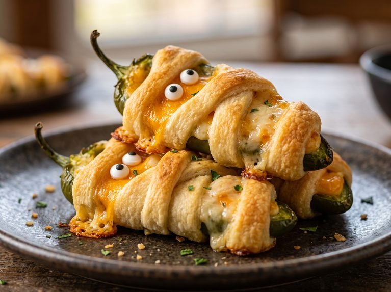 The Ultimate Guide to Halloween Party Food (Featuring Mummy Jalapeño Poppers)